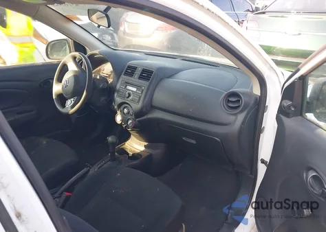 2014 Nissan Versa 1.6 S+ z USA, uszkodzony, nr VIN 3N1CN7AP0EL867172